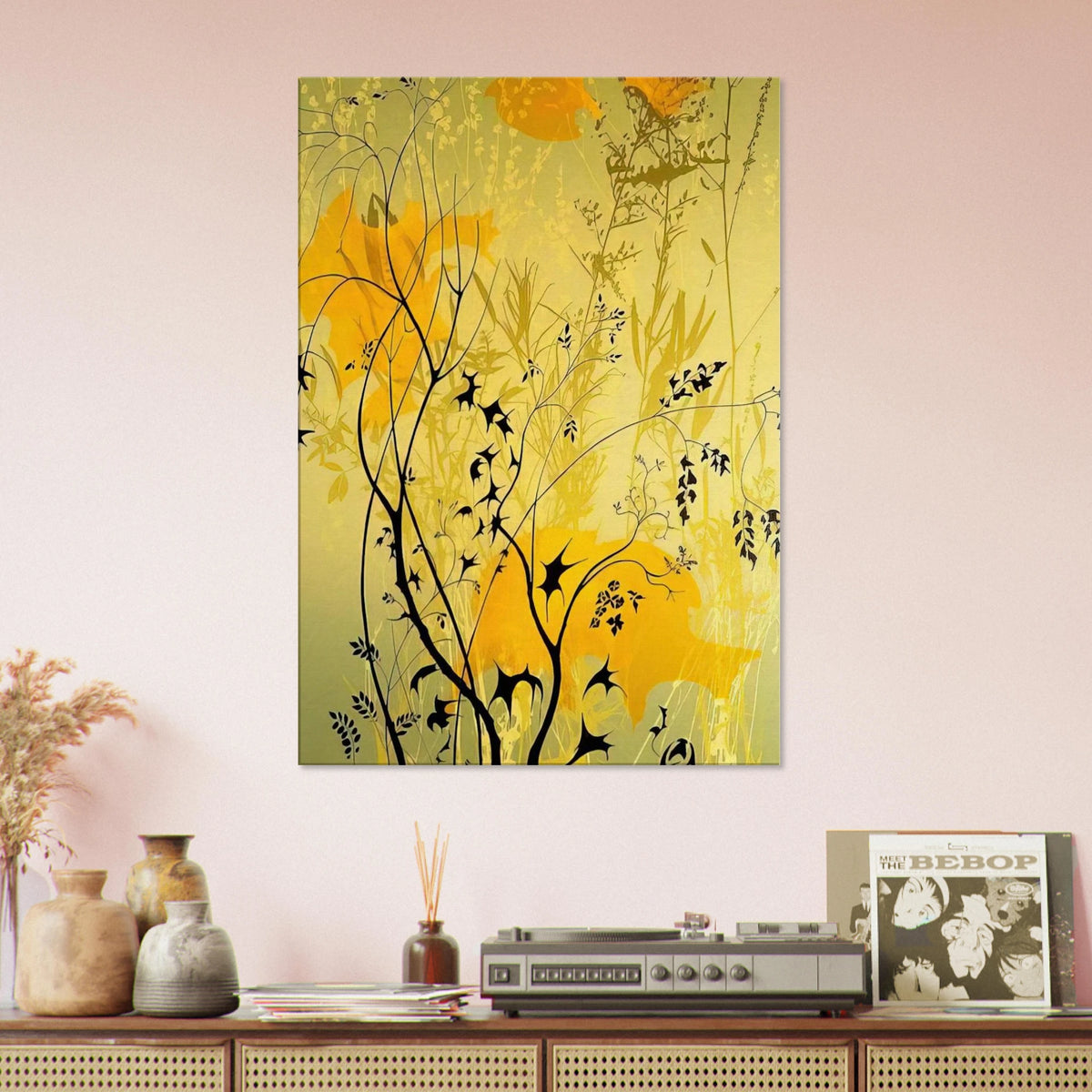 Wild Flowers Canvas | Eyvind Earle Canvas | Eyvind Earle Prints