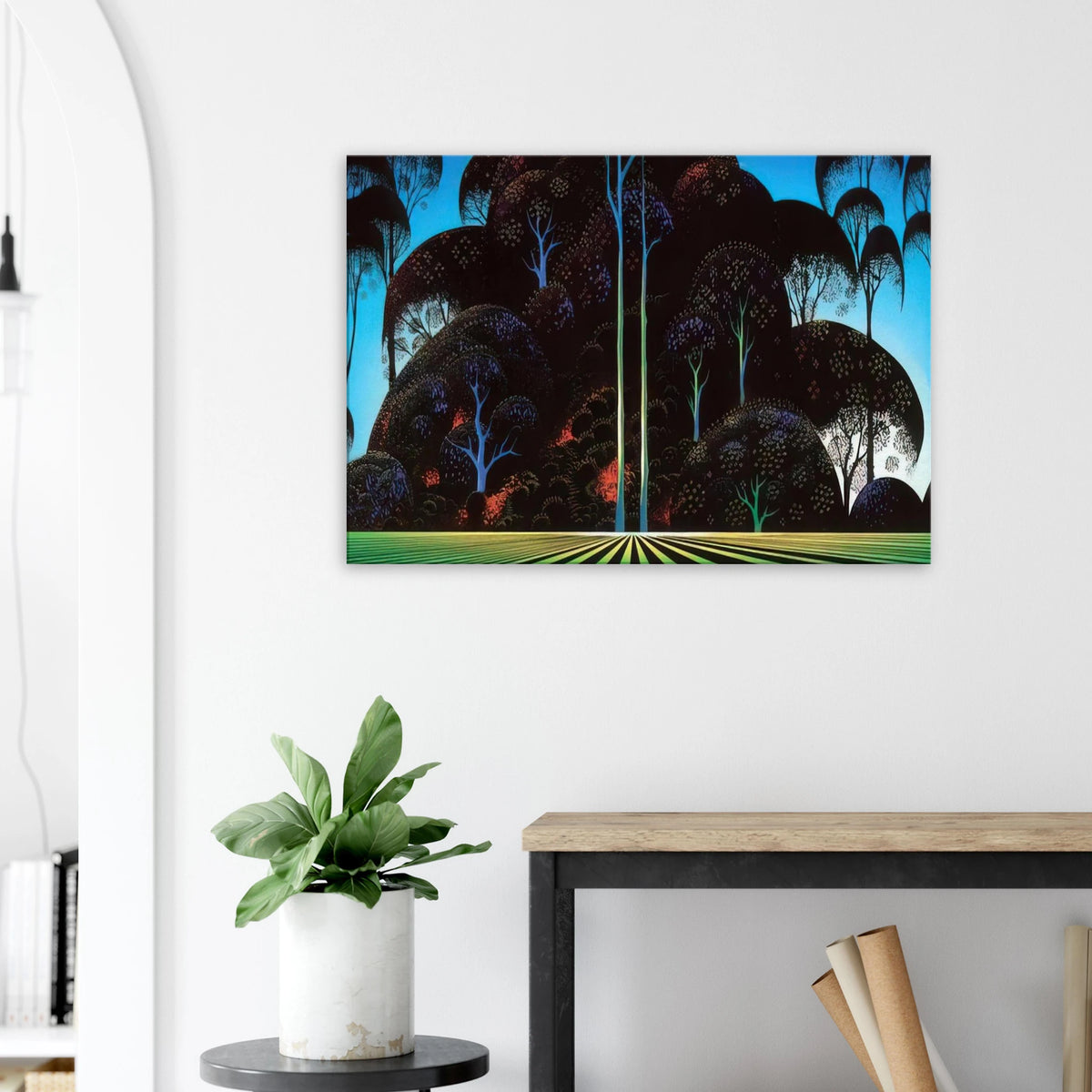 Forest Bouquet Canvas | Eyvind Earle Canvas | Eyvind Earle Prints