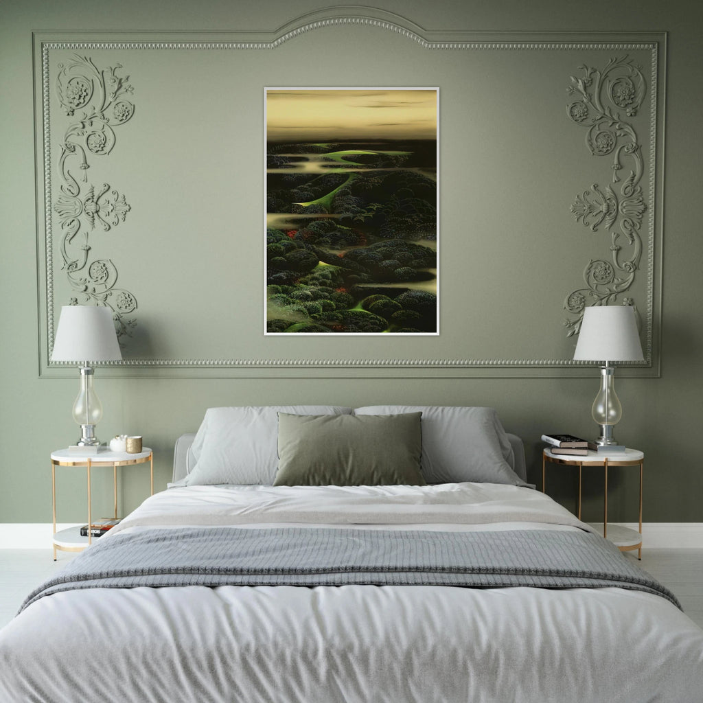 Twilight Framed Poster | Eyvind Earle Framed Prints Wall Art | Eyvind Earle Prints