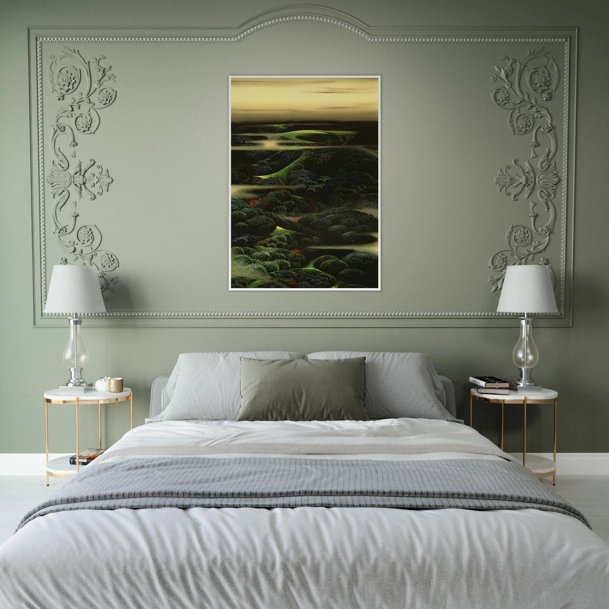 Twilight Framed Poster | Eyvind Earle Framed Prints Wall Art | Eyvind Earle Prints