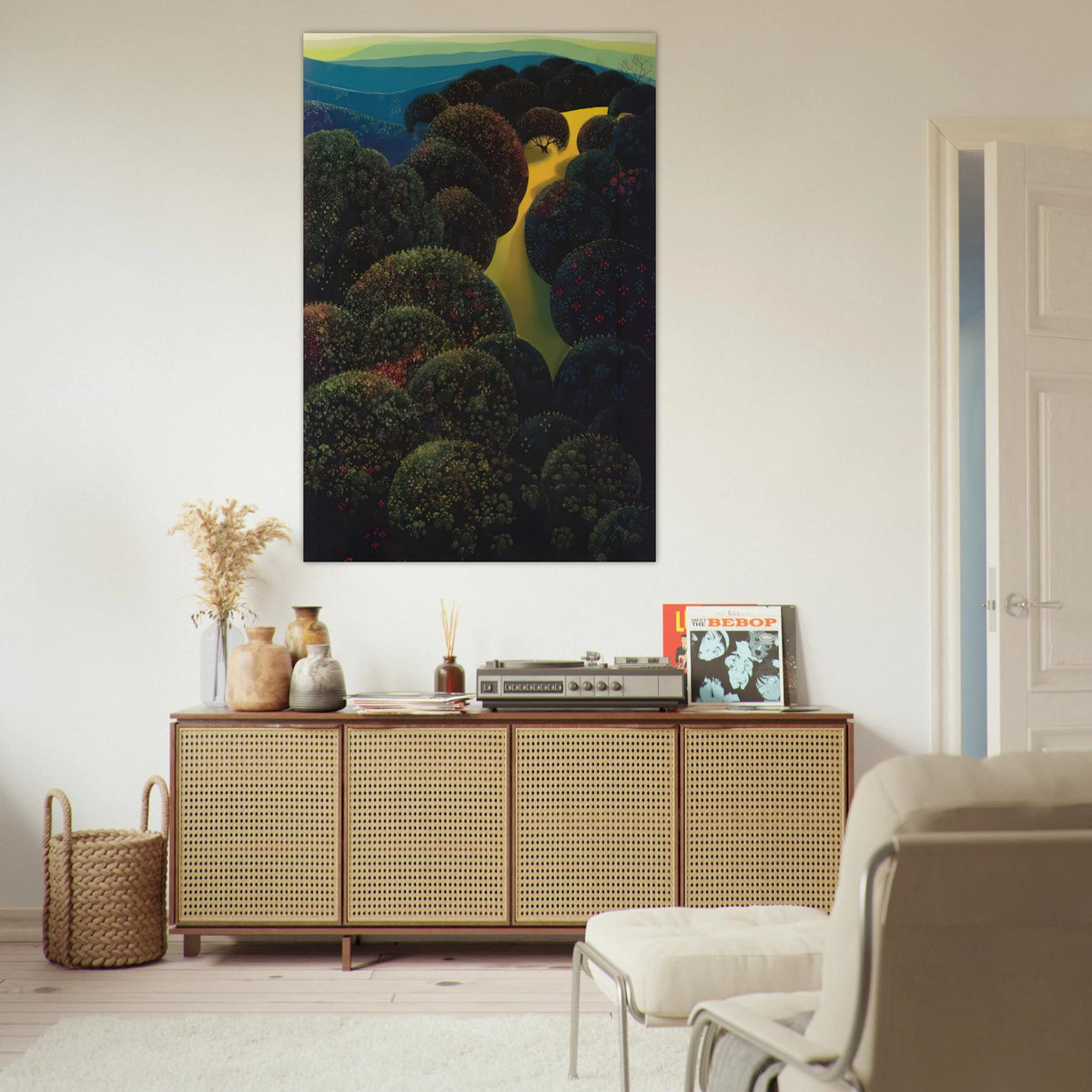 Hidden Pasture Poster | Eyvind Earle Poster | Eyvind Earle Prints