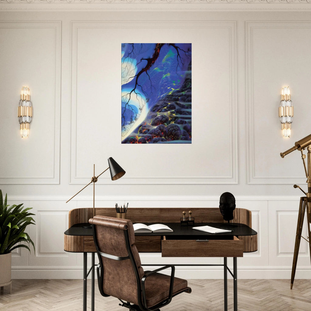 Mystical Big Sur Canvas | Eyvind Earle Canvas | Eyvind Earle Prints