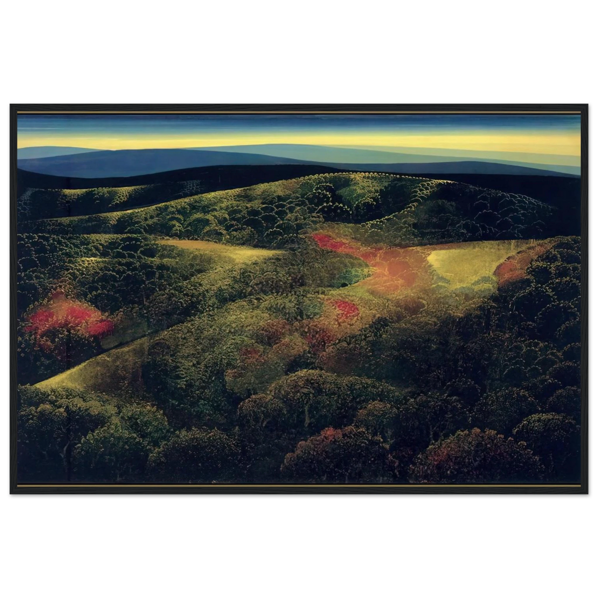 Late October Framed Poster | Eyvind Earle Framed Prints Wall Art | Eyvind Earle Prints