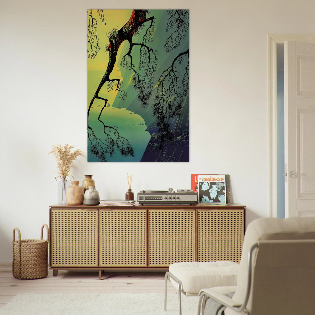 Fog Mist Poster | Eyvind Earle Poster | Eyvind Earle Prints