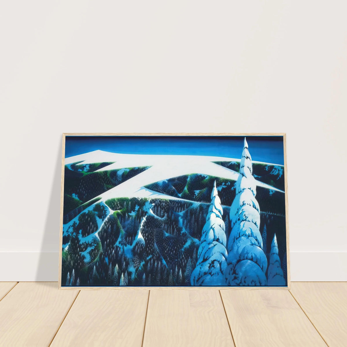 Sangre De Cristo Range Framed Poster | Eyvind Earle Framed Prints Wall Art | Eyvind Earle Prints