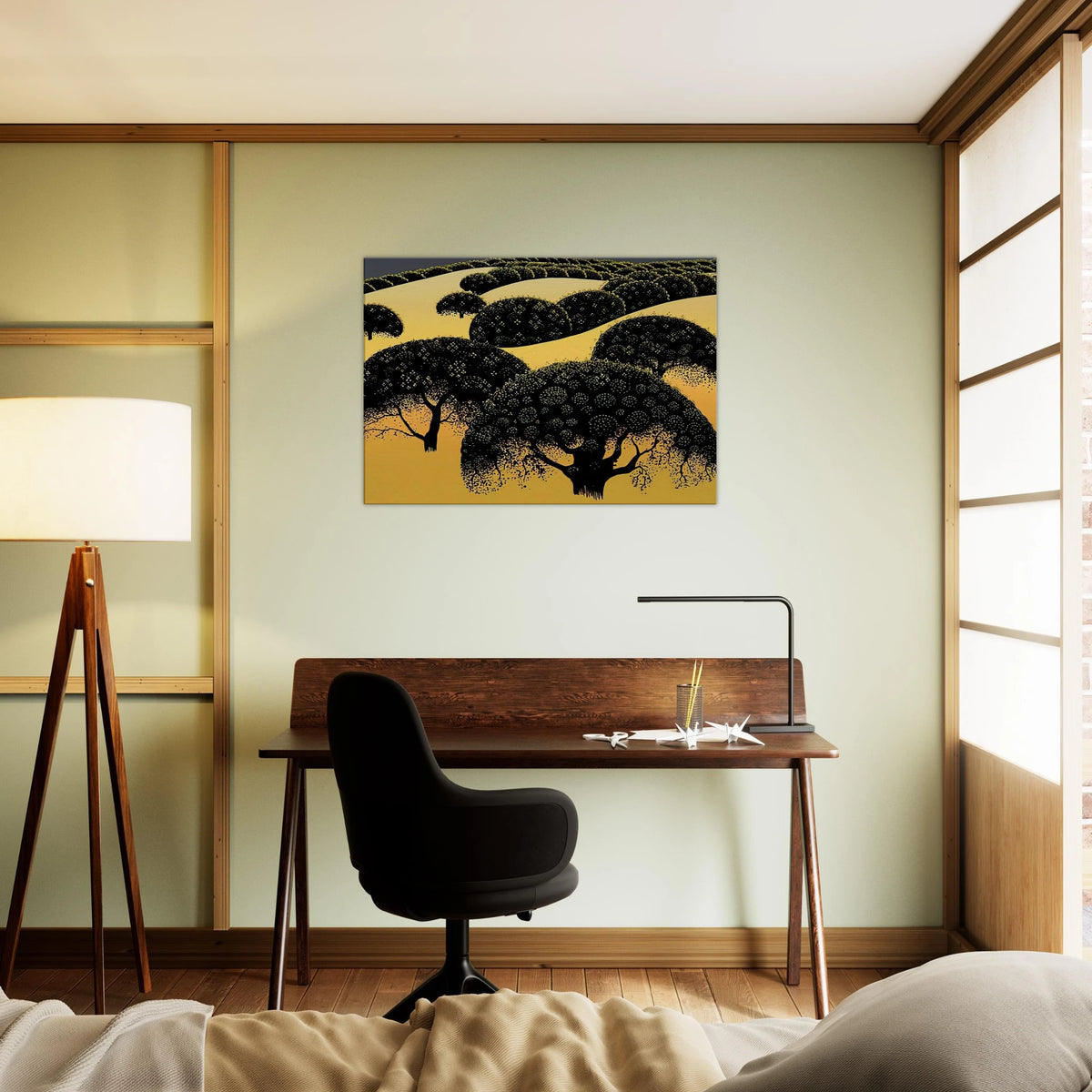 Santa Ynez Oaks Canvas | Eyvind Earle Canvas | Eyvind Earle Prints