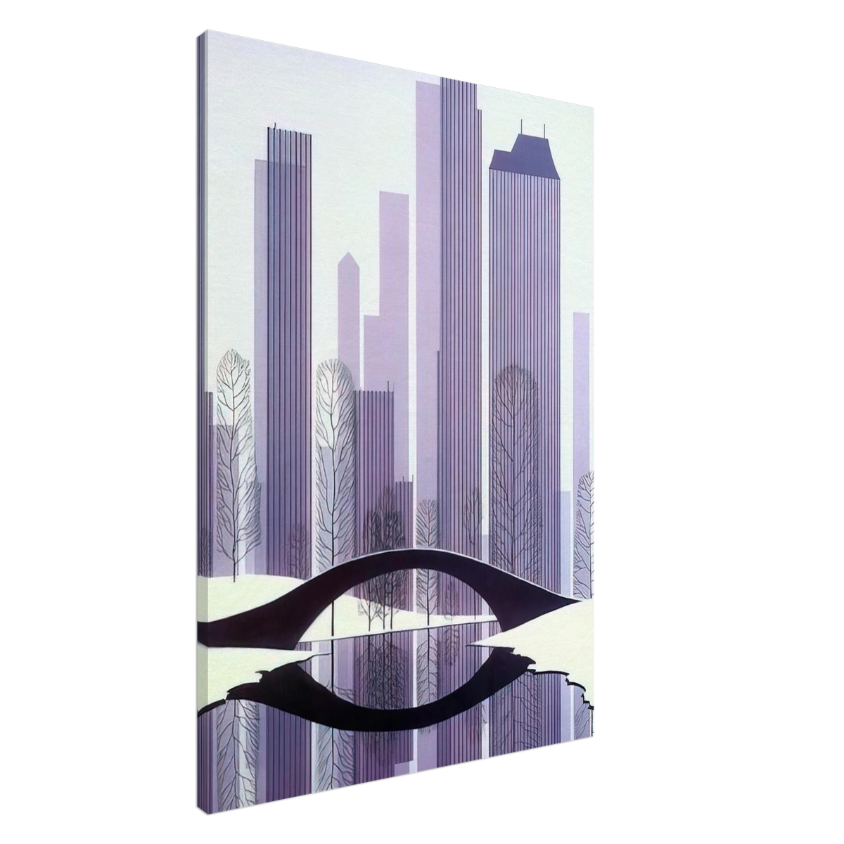 Central Park Canvas | Eyvind Earle Canvas | Eyvind Earle Prints