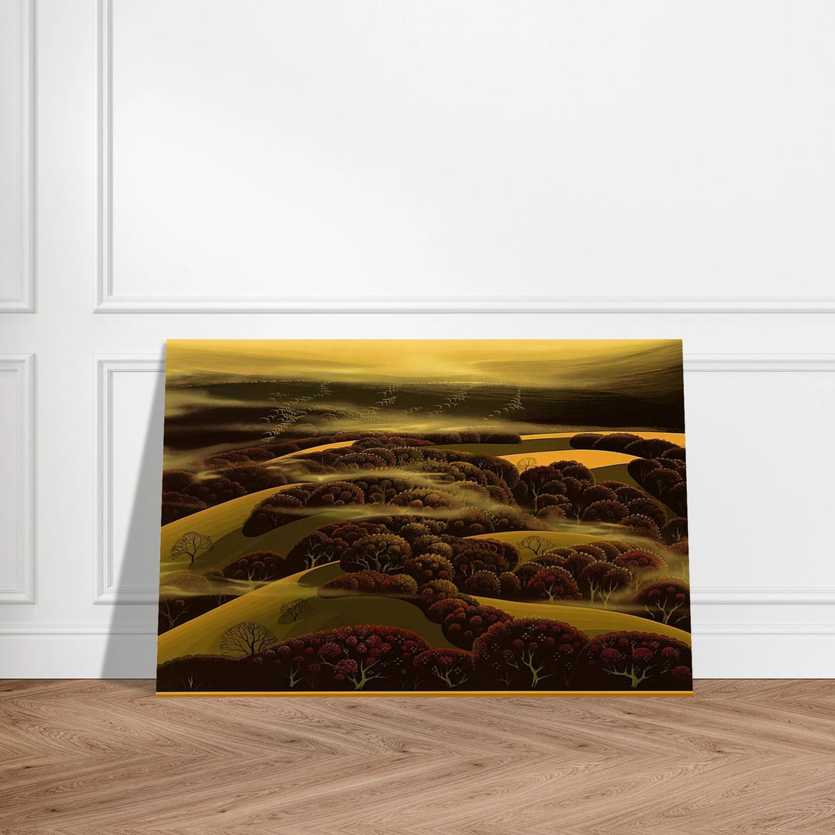 When the Fog Rolls In Poster | Eyvind Earle Poster | Eyvind Earle Prints