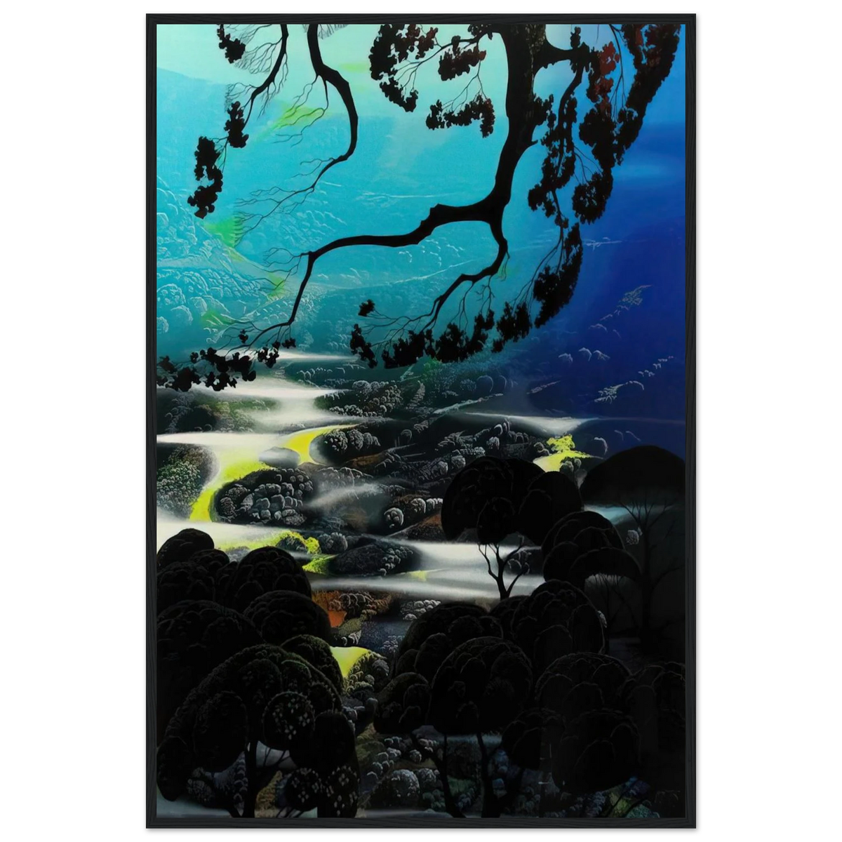 Days End Framed Poster | Eyvind Earle Framed Prints Wall Art | Eyvind Earle Prints