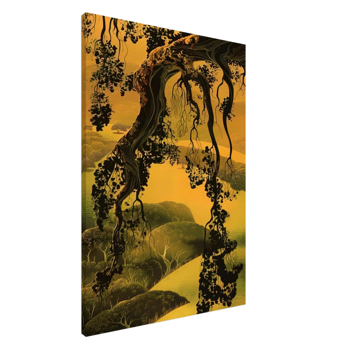 Yorktown Branch Canvas | Eyvind Earle Canvas | Eyvind Earle Prints