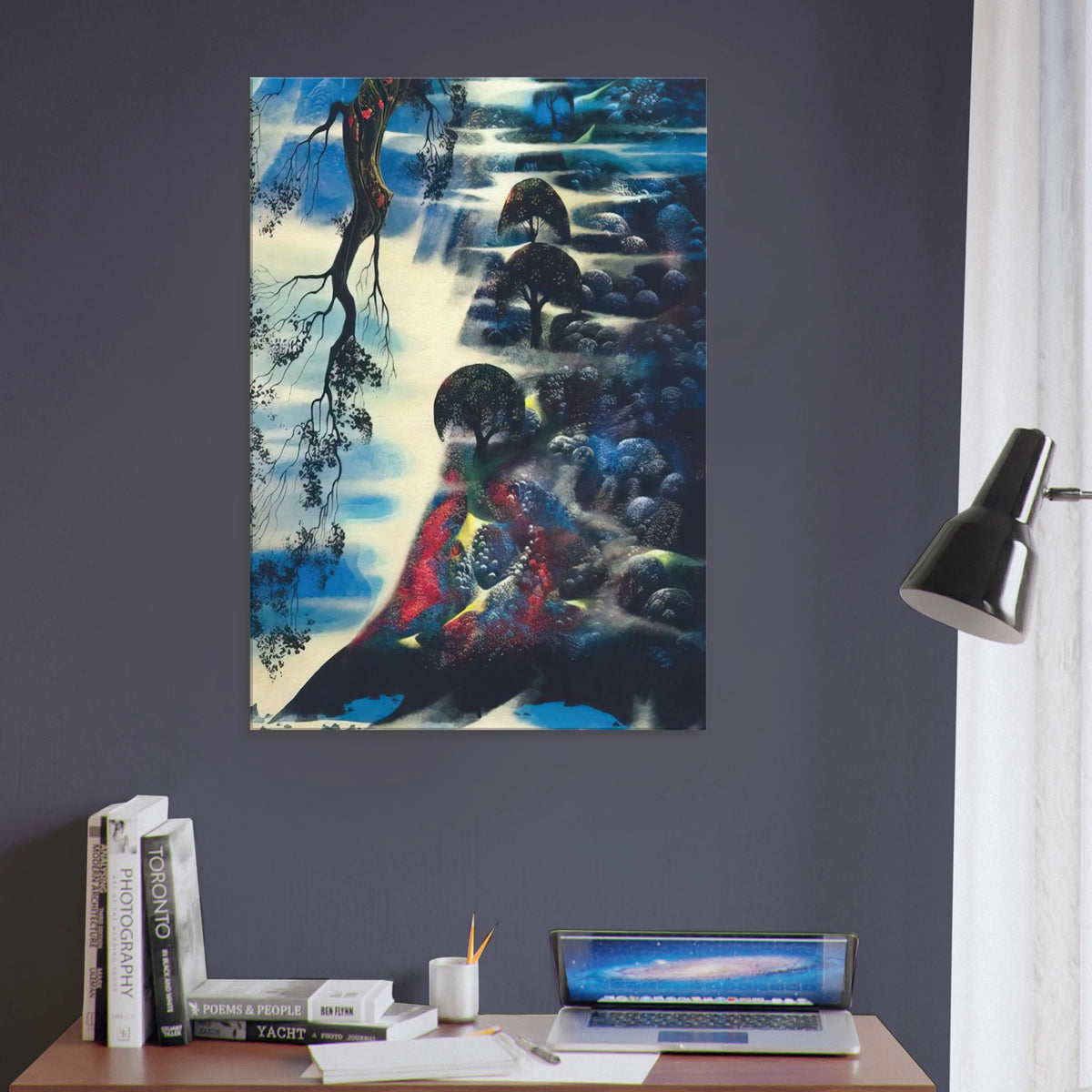 Summer Morning Mist Canvas | Eyvind Earle Canvas | Eyvind Earle Prints