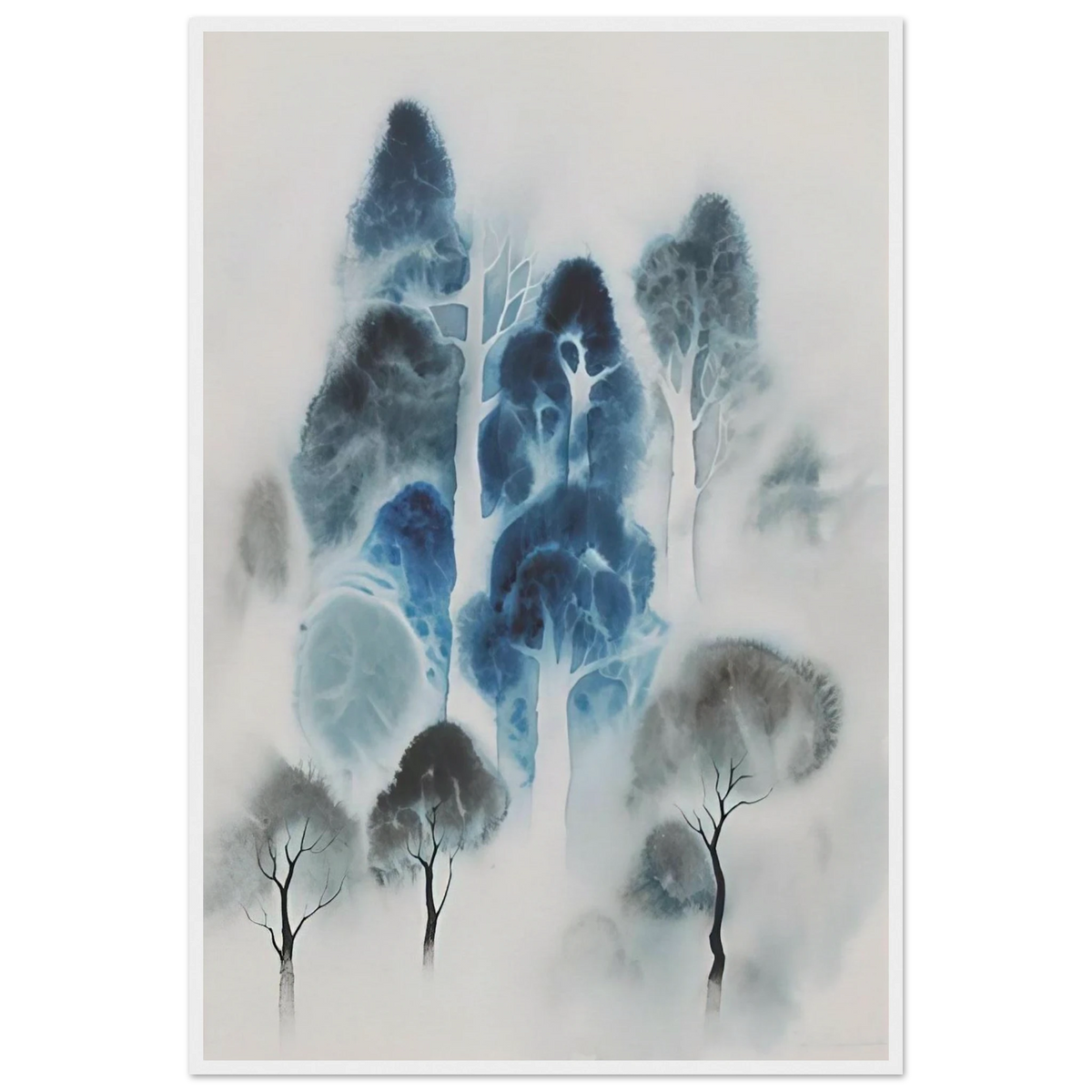 Woodland Framed Poster | Eyvind Earle Framed Prints Wall Art | Eyvind Earle Prints