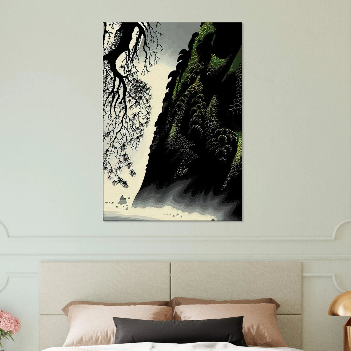 Little Big Sur Canvas | Eyvind Earle Canvas | Eyvind Earle Prints