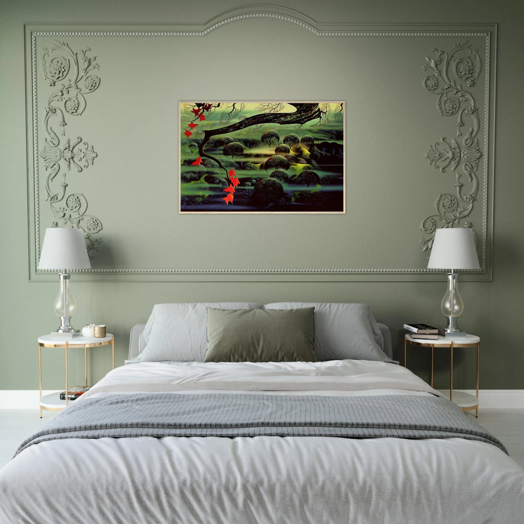 Valley of Mystery Framed Poster | Eyvind Earle Framed Prints Wall Art | Eyvind Earle Prints
