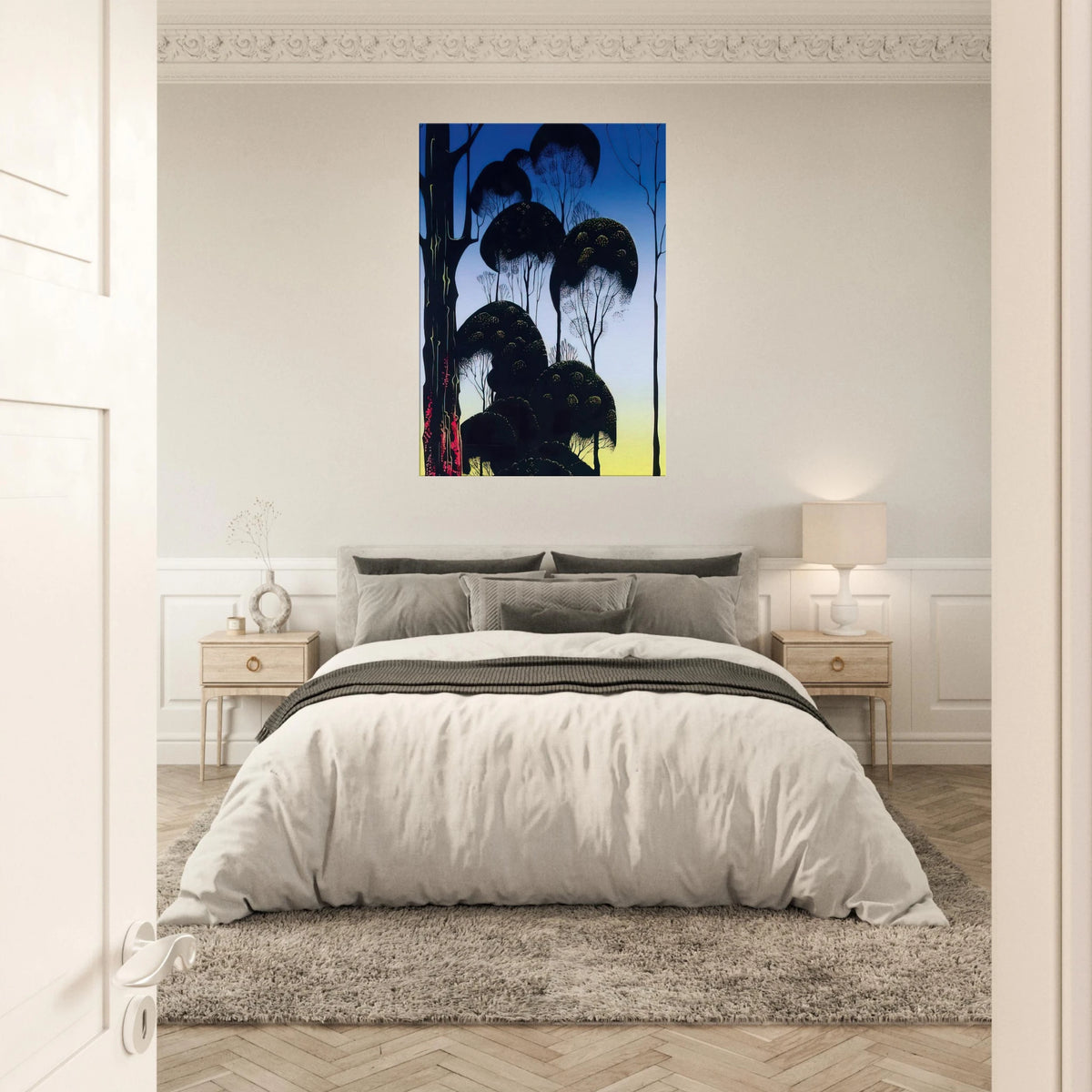 Sunrise Canvas | Eyvind Earle Canvas | Eyvind Earle Prints