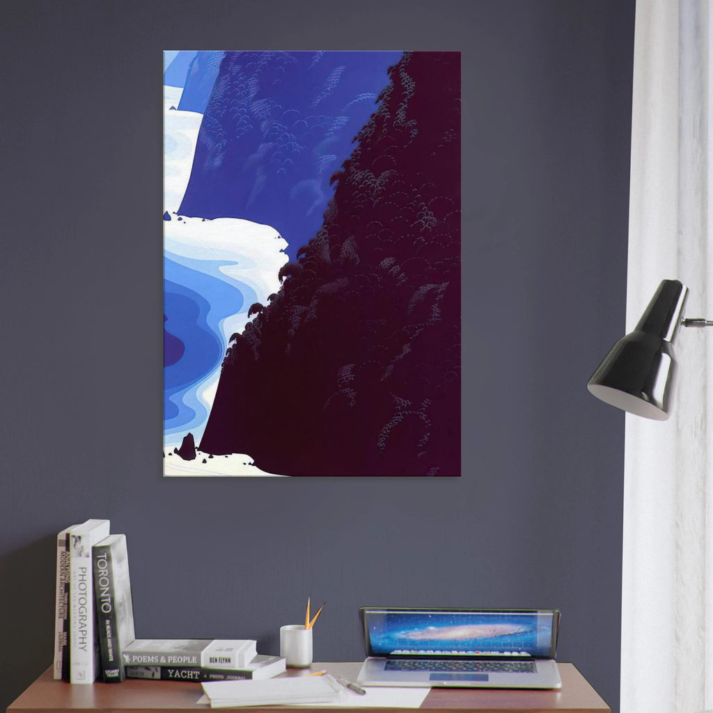 Blue Big Sur Canvas | Eyvind Earle Canvas | Eyvind Earle Prints