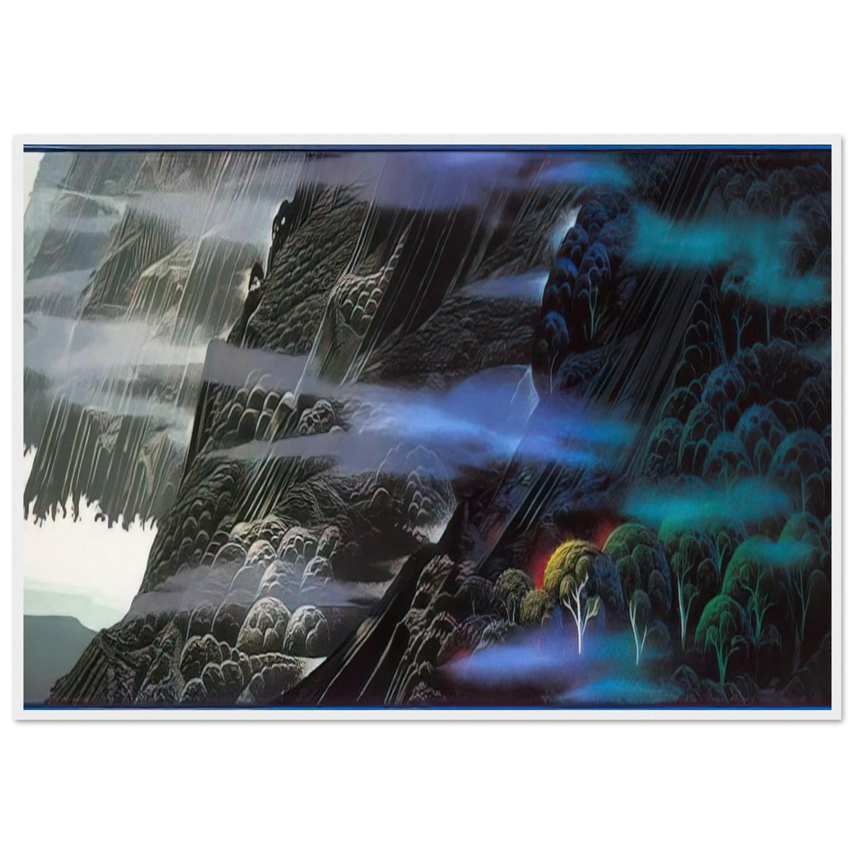 Emerald Coast Framed Poster | Eyvind Earle Framed Prints Wall Art | Eyvind Earle Prints