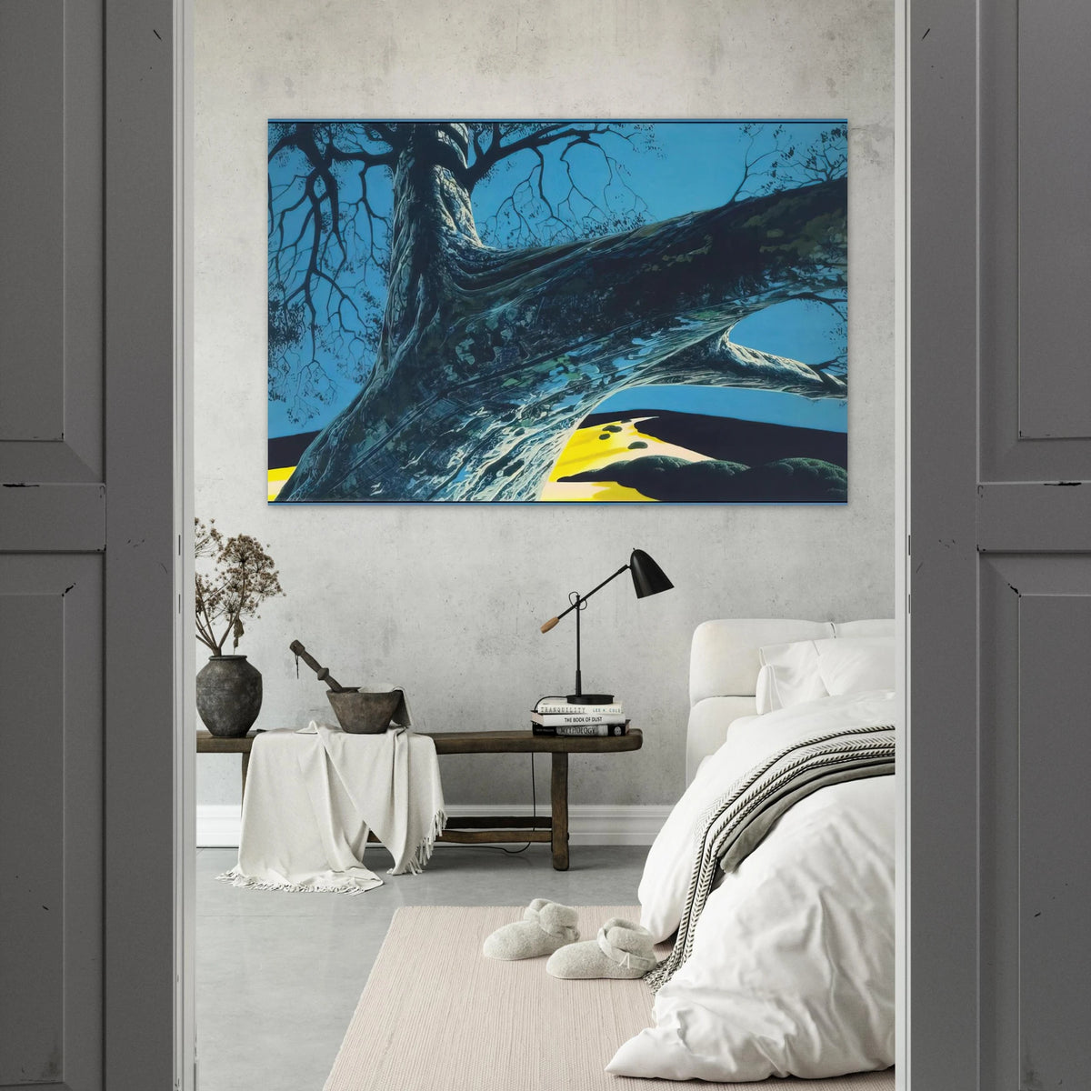 Distant Meadow Poster | Eyvind Earle Poster | Eyvind Earle Prints