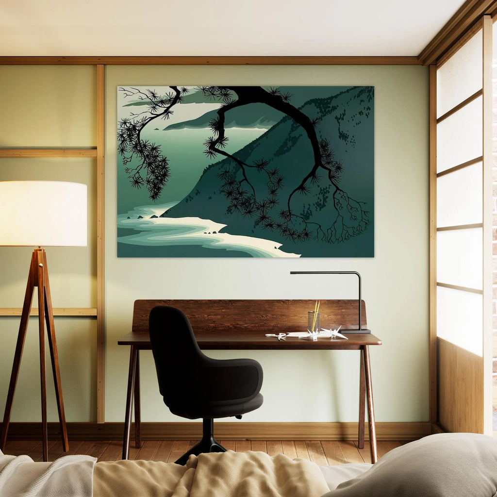 Quiet Evening Poster | Eyvind Earle Poster | Eyvind Earle Prints