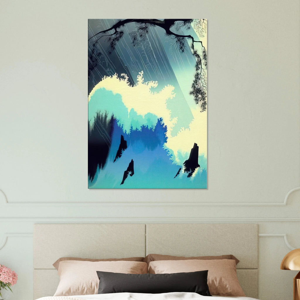 Ocean Splash Canvas | Eyvind Earle Canvas | Eyvind Earle Prints