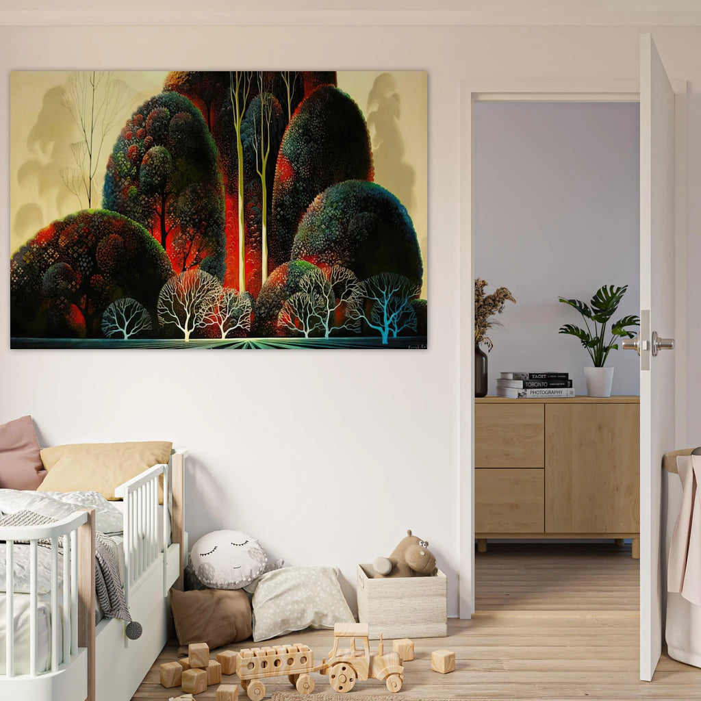 California Orchid Poster | Eyvind Earle Poster | Eyvind Earle Prints