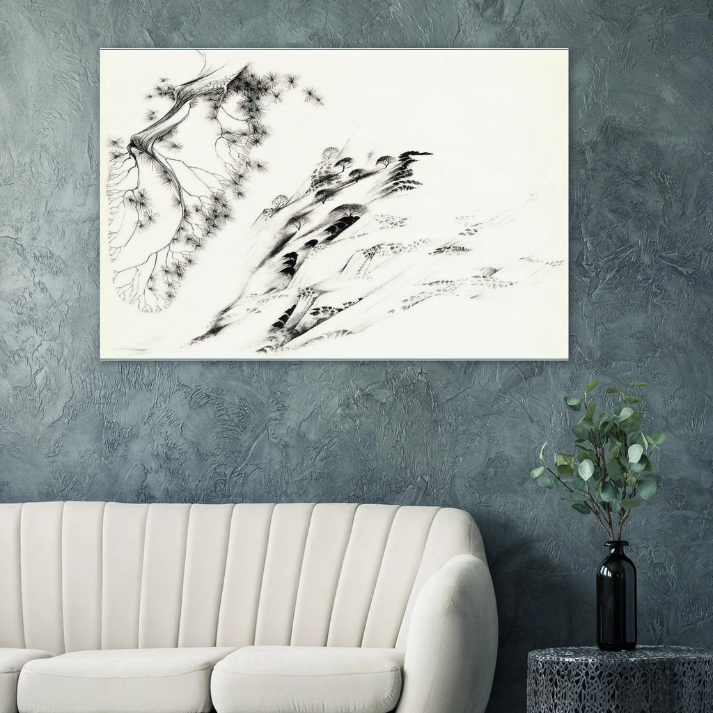 Hillside Poster | Eyvind Earle Poster | Eyvind Earle Prints