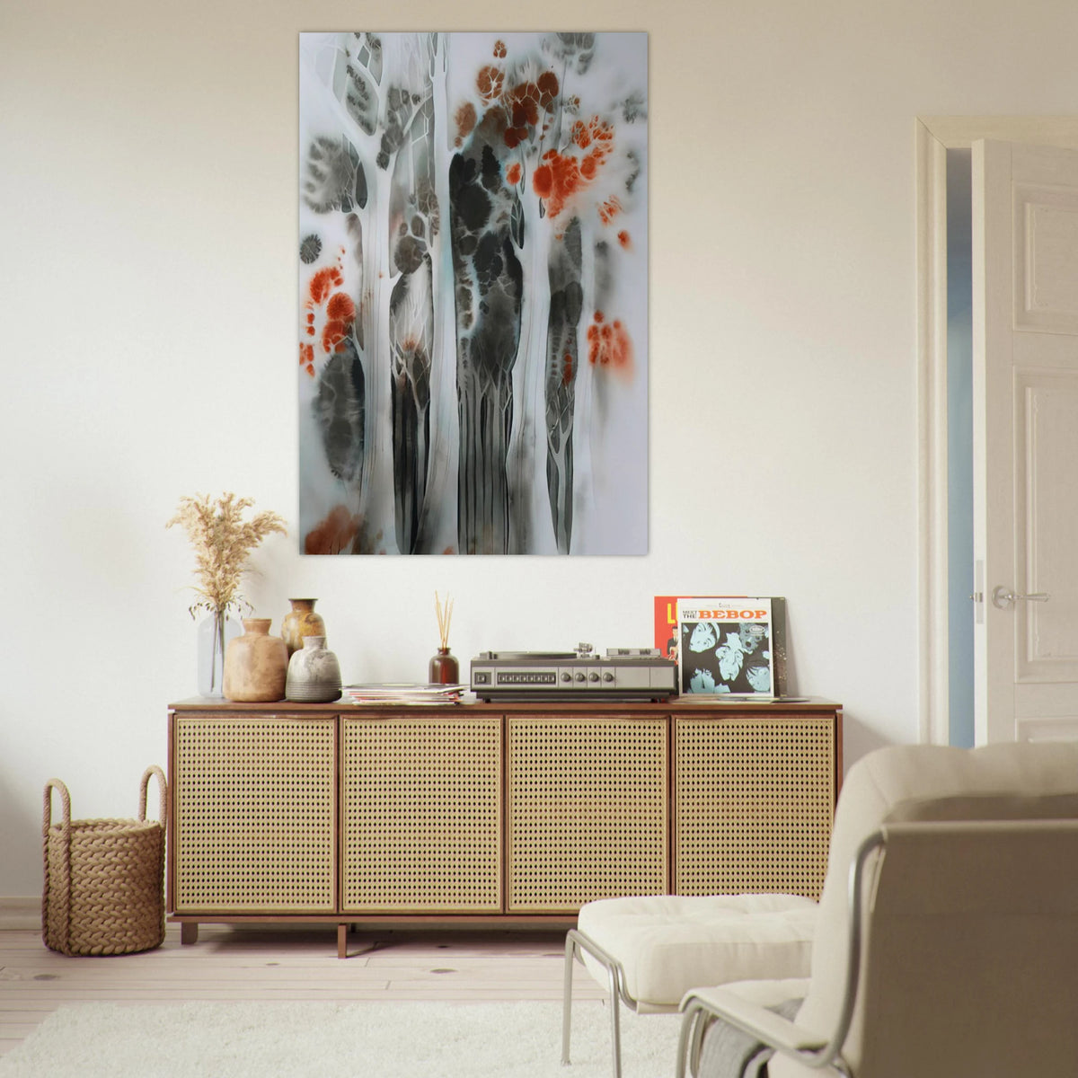 Autumn Forest Poster | Eyvind Earle Poster | Eyvind Earle Prints