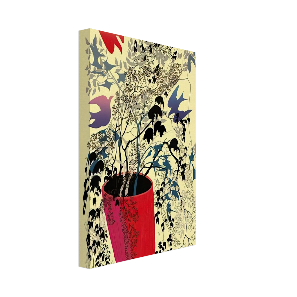 Red Barrell Canvas | Eyvind Earle Canvas | Eyvind Earle Prints