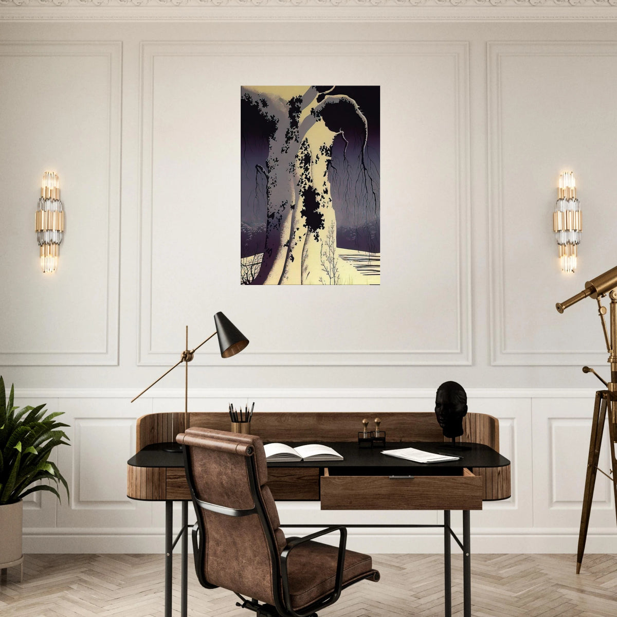 Black Oak Canvas | Eyvind Earle Canvas | Eyvind Earle Prints
