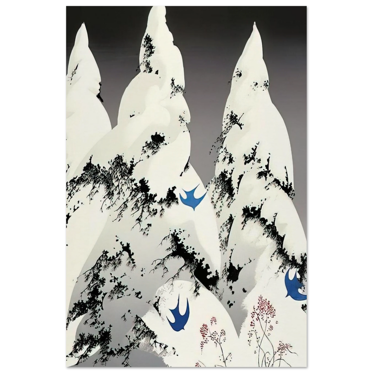Winter Pine Poster | Eyvind Earle Poster | Eyvind Earle Prints