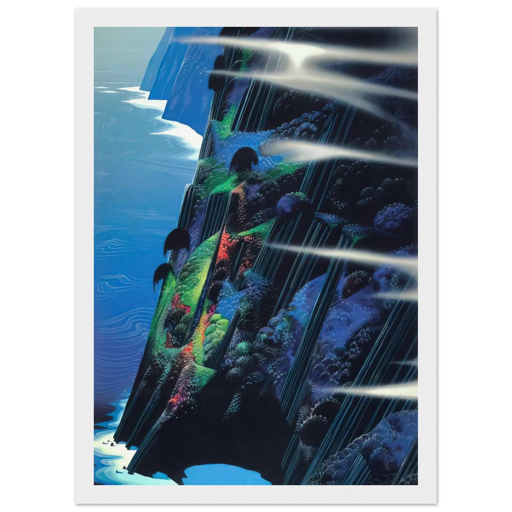 Where Dreams are Born Framed Poster | Eyvind Earle Framed Prints Wall Art | Eyvind Earle Prints