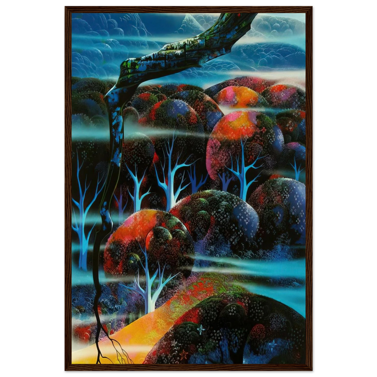 Toccata and Fugue Framed Poster | Eyvind Earle Framed Prints Wall Art | Eyvind Earle Prints