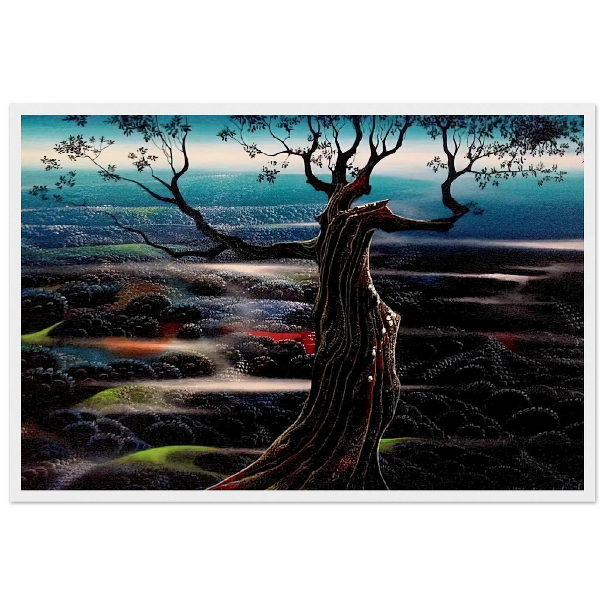 Wild Valley Framed Poster | Eyvind Earle Framed Prints Wall Art | Eyvind Earle Prints
