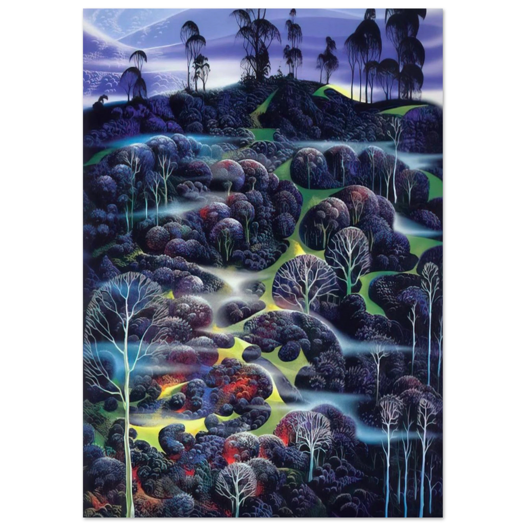 Solemn Solitude Poster | Eyvind Earle Poster | Eyvind Earle Prints