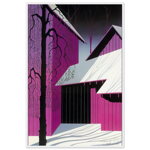 Amethyst Framed Poster | Eyvind Earle Framed Prints Wall Art | Eyvind Earle Prints
