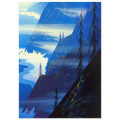 Stardust blue Poster | Eyvind Earle Poster | Eyvind Earle Prints