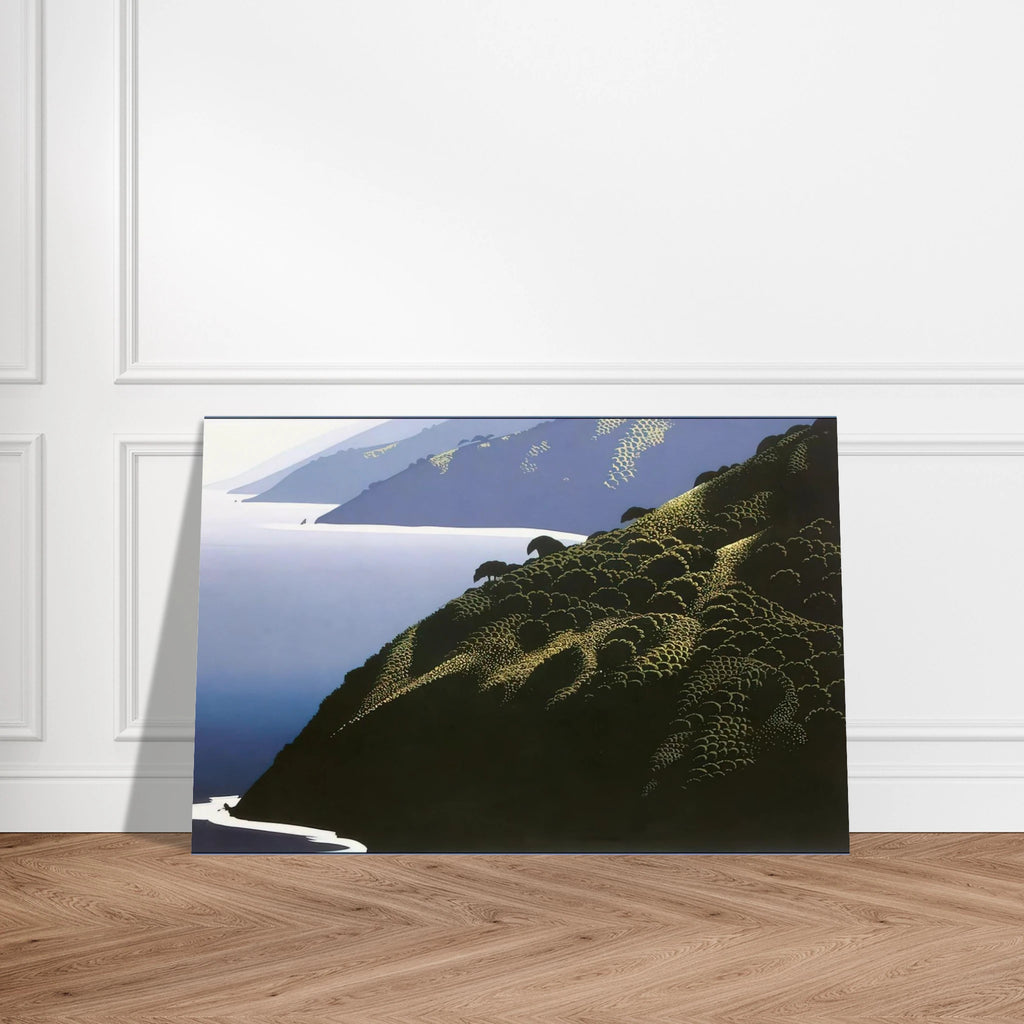 Big Sur Calm Poster | Eyvind Earle Poster | Eyvind Earle Prints