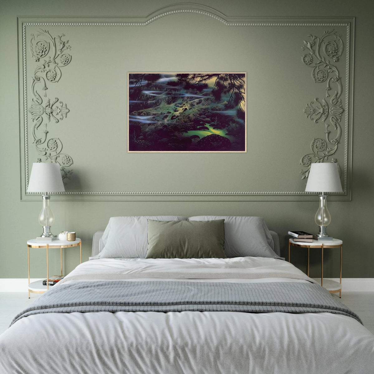 Symphonic Fantasy Framed Poster | Eyvind Earle Framed Prints Wall Art | Eyvind Earle Prints