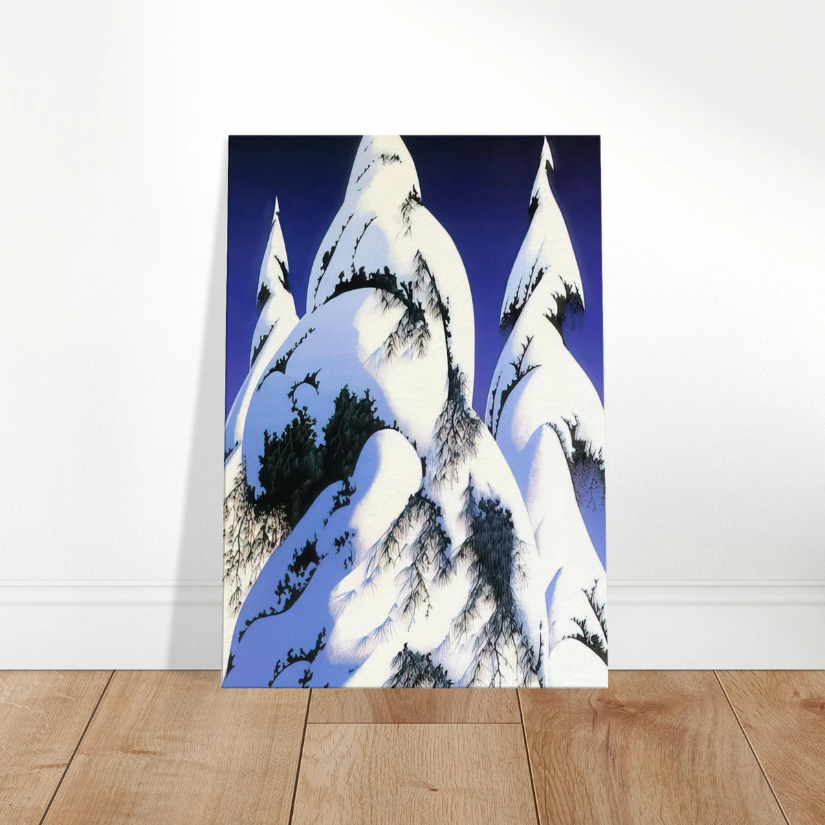 Snow Trees Canvas | Eyvind Earle Canvas | Eyvind Earle Prints