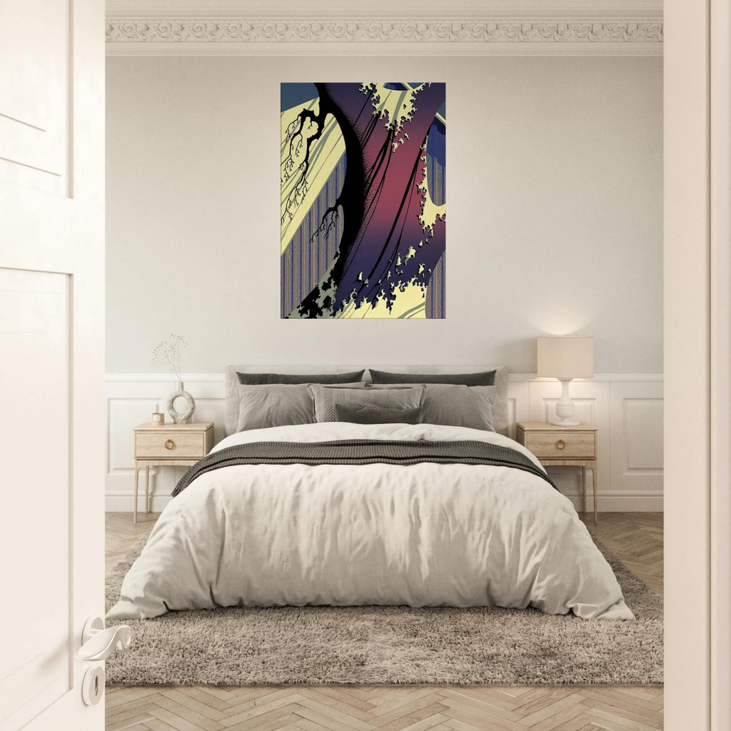 Mauve Barn Canvas | Eyvind Earle Canvas | Eyvind Earle Prints