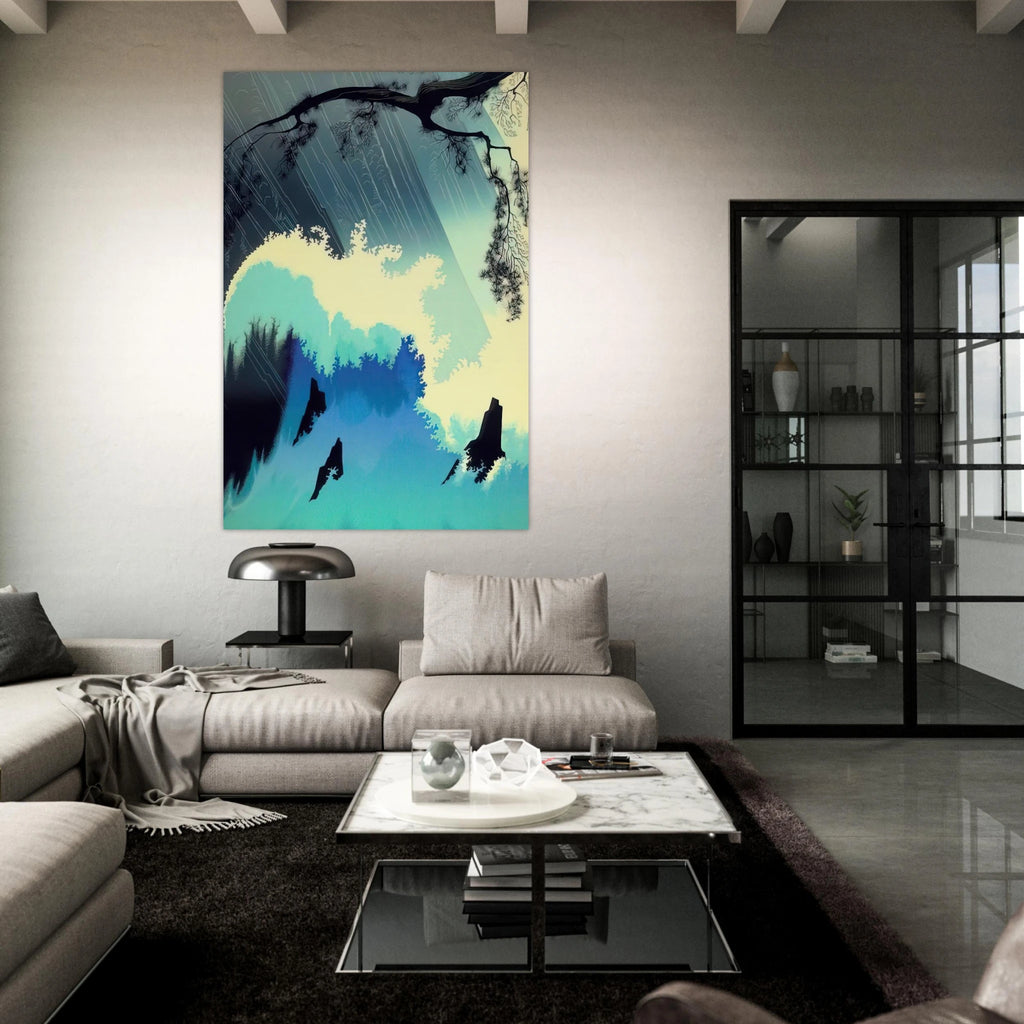 Ocean Splash Poster | Eyvind Earle Poster | Eyvind Earle Prints