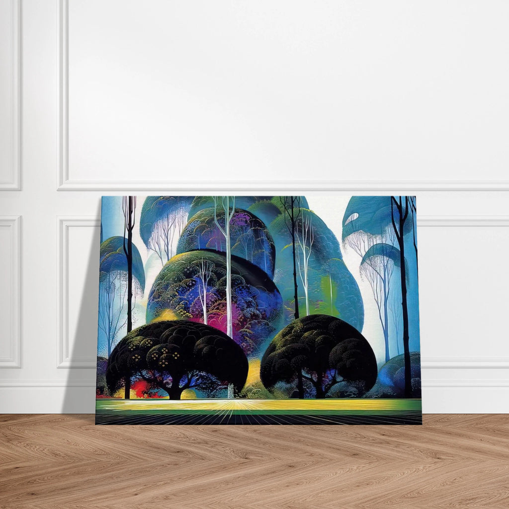 Green Forest Canvas | Eyvind Earle Canvas | Eyvind Earle Prints