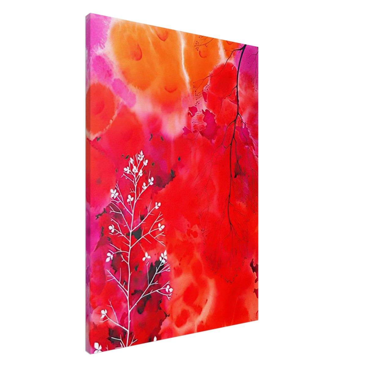 Flower Fantasy Canvas | Eyvind Earle Canvas | Eyvind Earle Prints