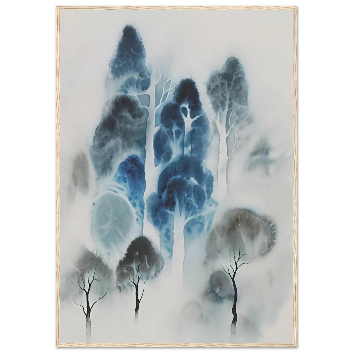 Woodland Framed Poster | Eyvind Earle Framed Prints Wall Art | Eyvind Earle Prints