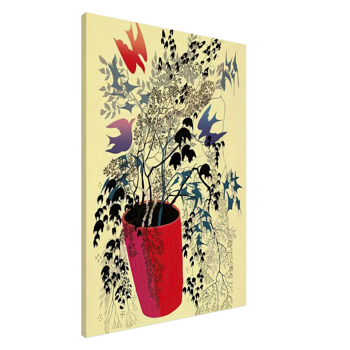 Red Barrell Canvas | Eyvind Earle Canvas | Eyvind Earle Prints