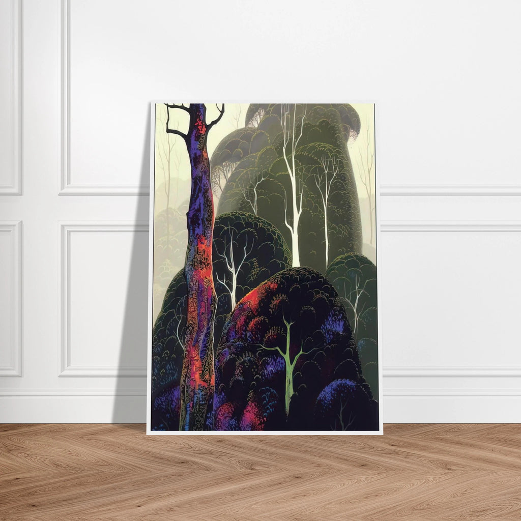 Early Autumn Framed Poster | Eyvind Earle Framed Prints Wall Art | Eyvind Earle Prints