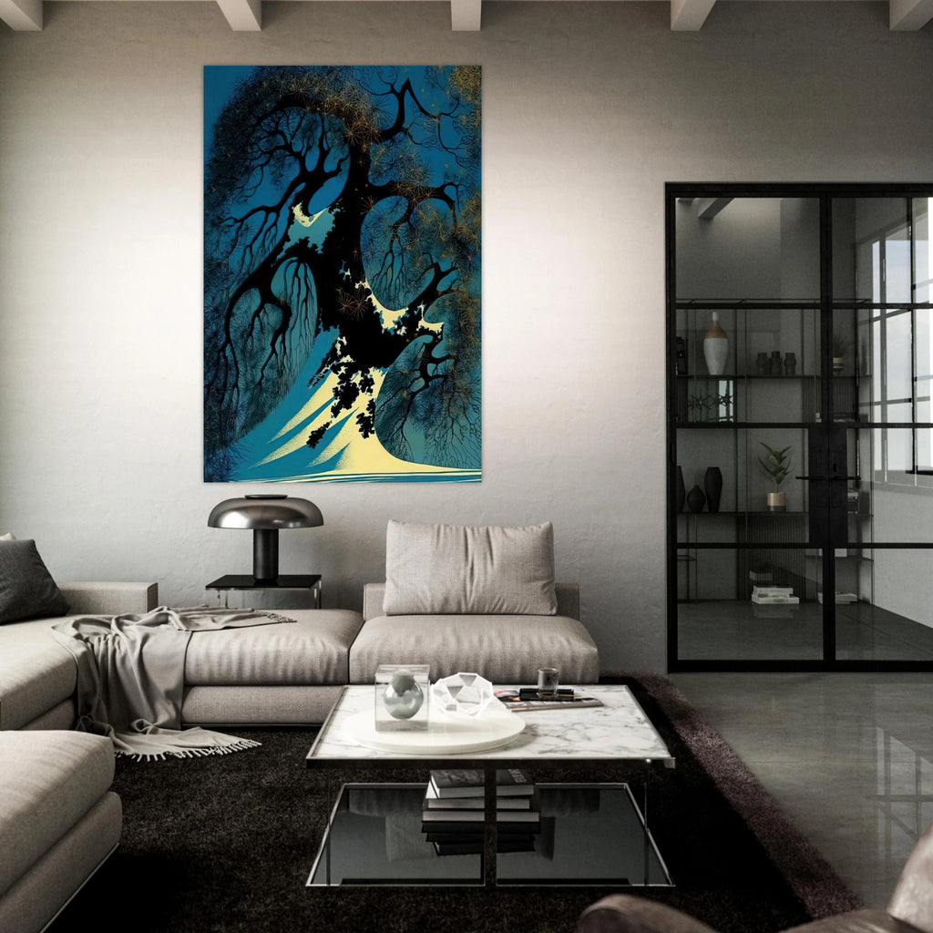 Winter Bonsai Poster | Eyvind Earle Poster | Eyvind Earle Prints