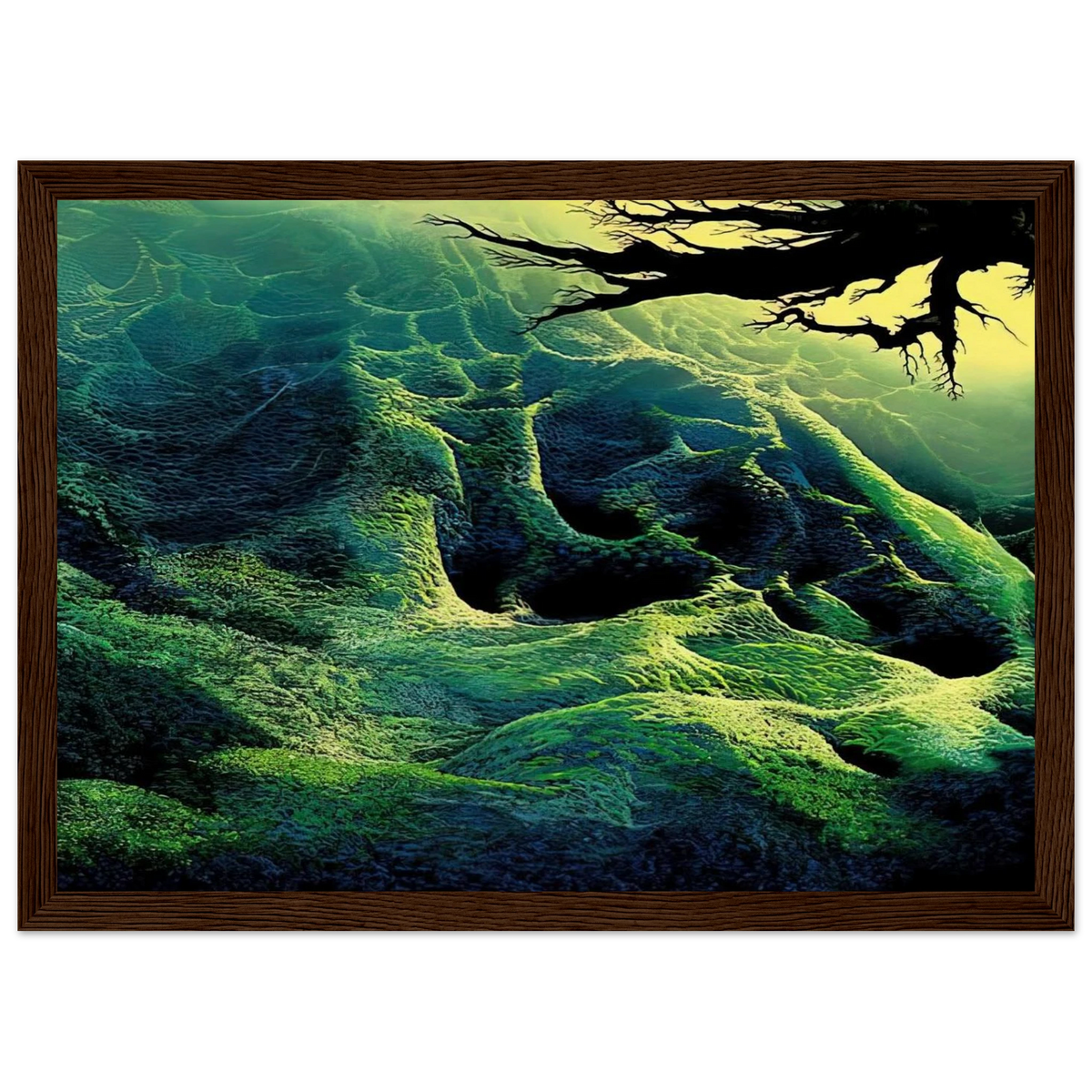 My Soul Framed Poster | Eyvind Earle Framed Prints Wall Art | Eyvind Earle Prints