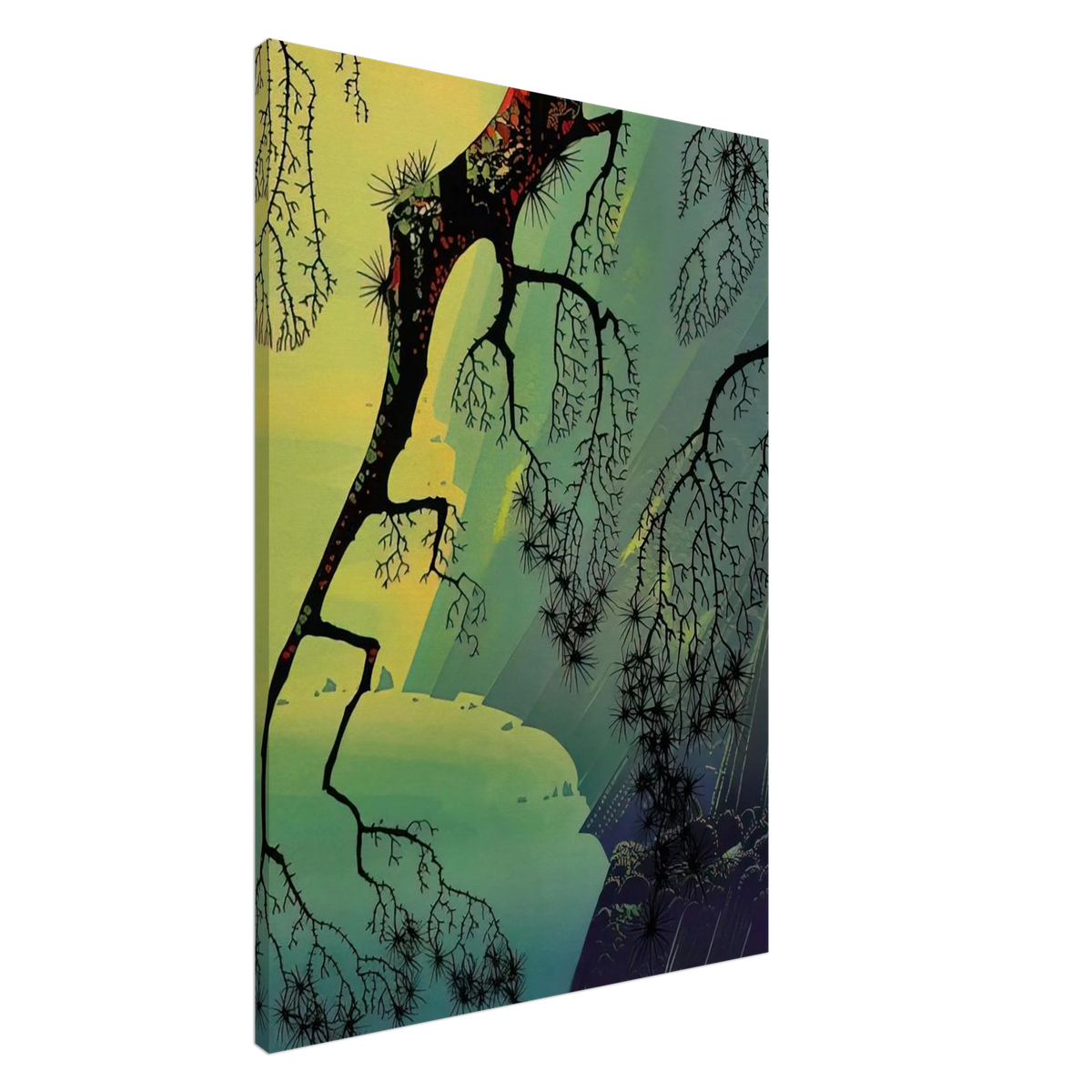 Fog Mist Canvas | Eyvind Earle Canvas | Eyvind Earle Prints