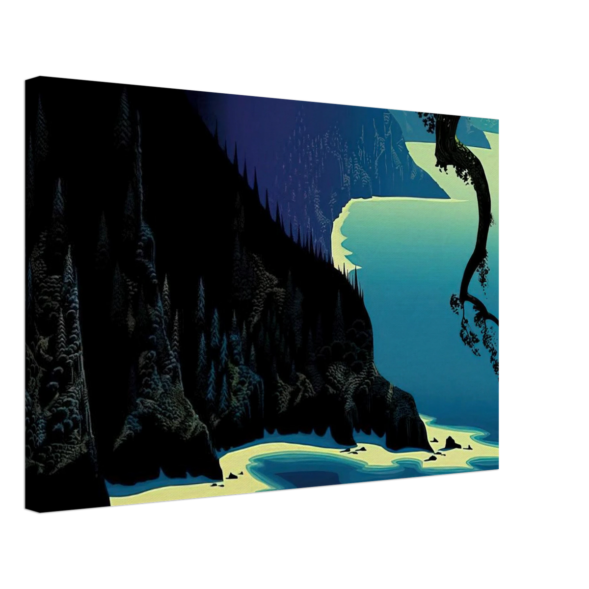 Big Sur Canvas | Eyvind Earle Canvas | Eyvind Earle Prints